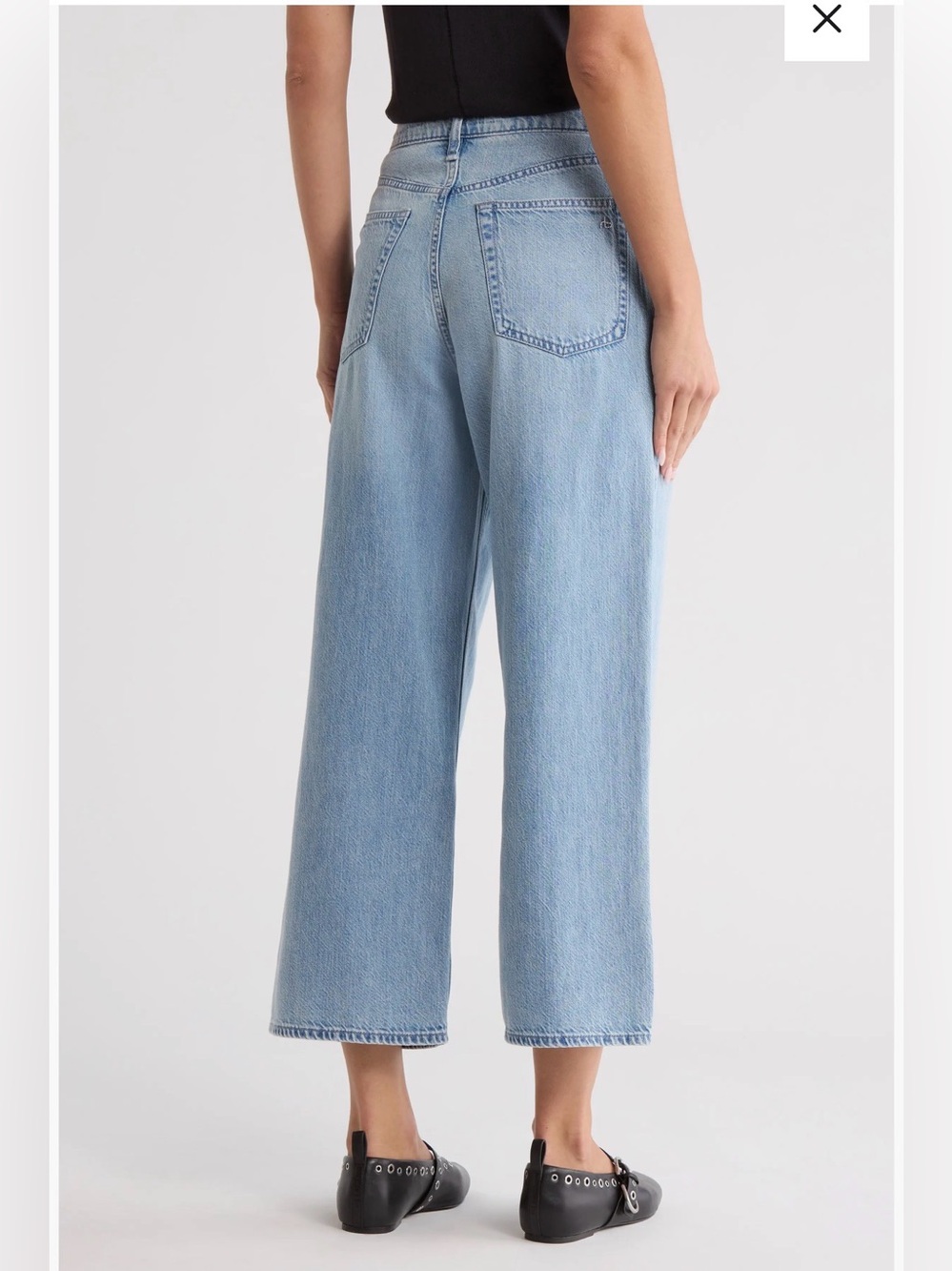 Rag & Bone Annie High Waist Crop Jeans - Picture 2 of 6